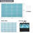 Outdoor Rugs Modern Geometric Striped Area Rug Waterproof Stain Resistant Lightweight Large Carpet Durable Erasable Reversible Rug for Garden Backyard Picnic Camping RV Deck Beach Trailer-1271003194