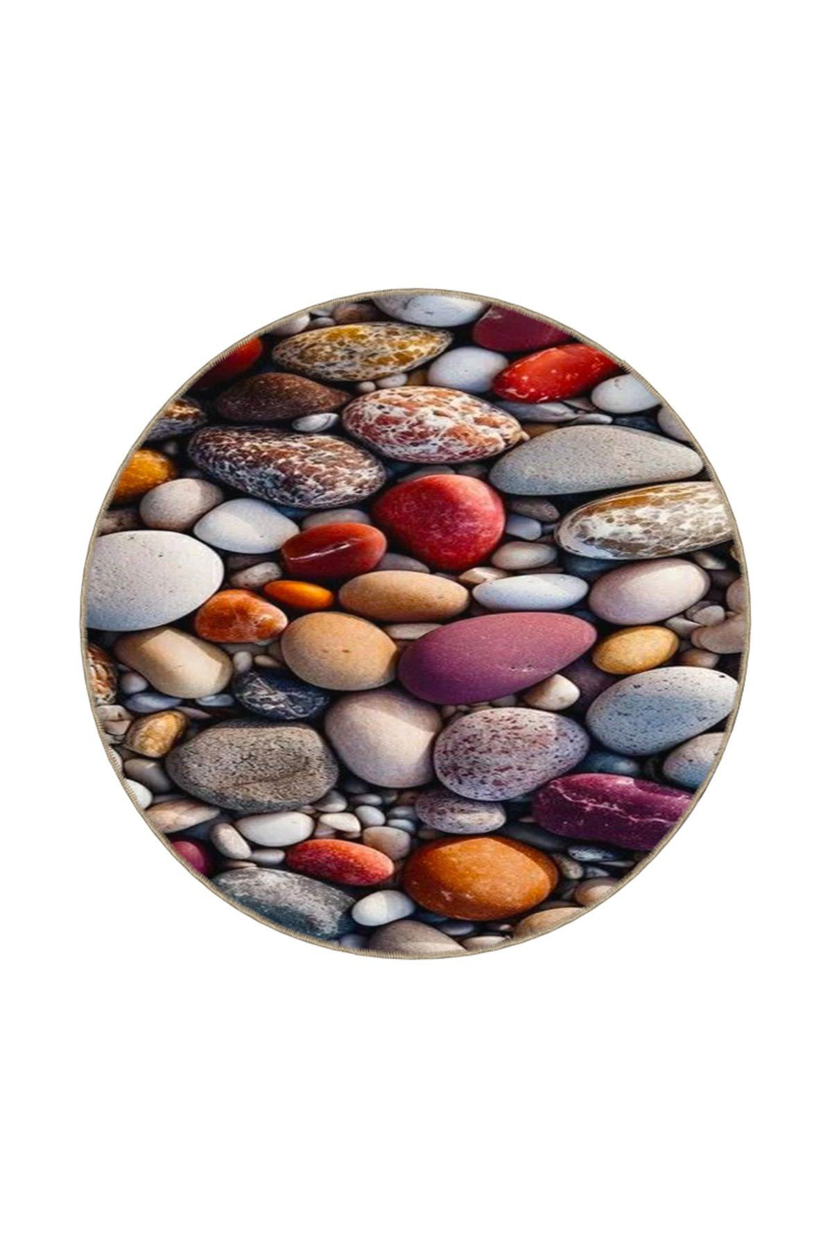 Jaselius Home Pebble Theme Woven Base and Washable Area Rug | Wayfair