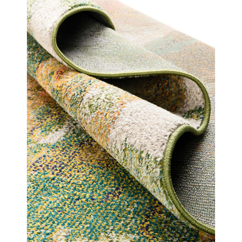 Wrought Studio Ansela Rug, Round 6'1"