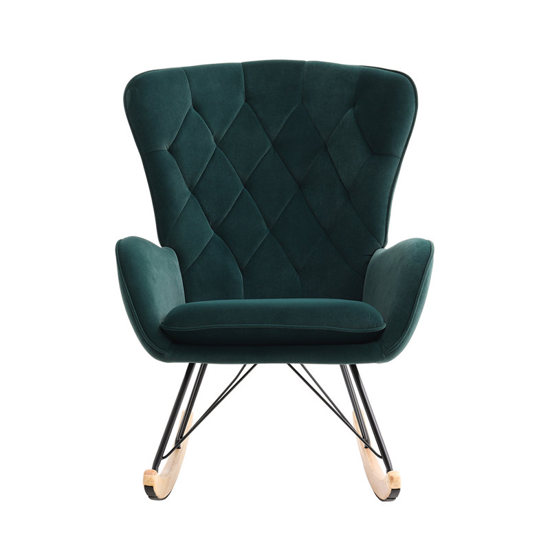 Ezio Rocking Chair, Green