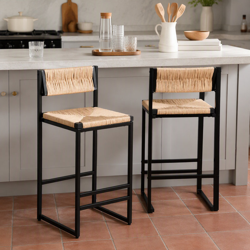 Ensemble de 2 tabourets de bar Honey
