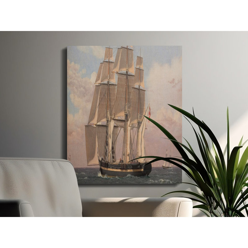 Cureton 1 Piece Wrapped Canvas Wall Art Set, 18x24