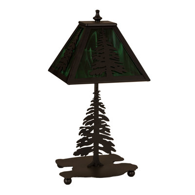 Rustic Lodge Table Lamp