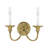 Eckard Steel Candle Wall Light-22508458