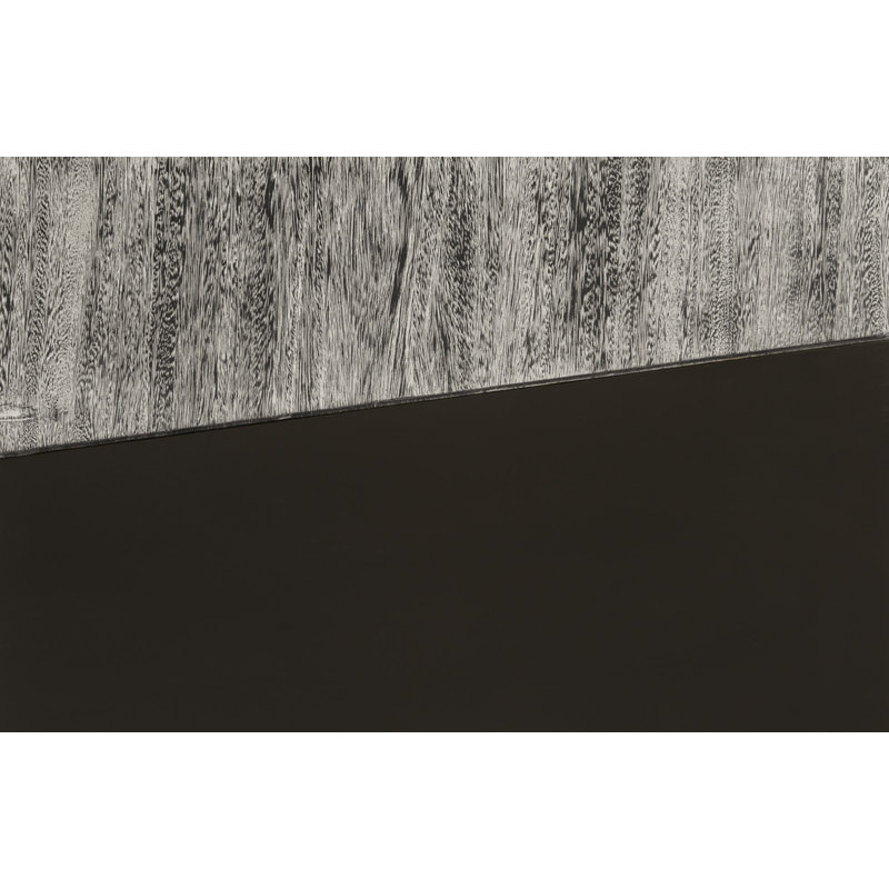 Geometry Block Coffee Table, Gray Stone