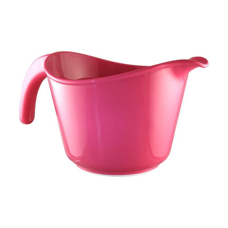 Bol en plastique Alicio de Ebern Designs, Magenta