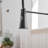 Commercial Black Kitchen Faucet With Pull Down Sprayer, Single Handle Single Lever Kitchen Sink Faucet