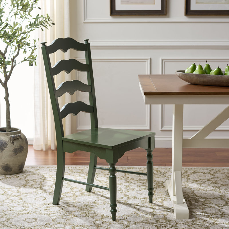 Chaise d'appoint Visalia Tavin, Vert foncé