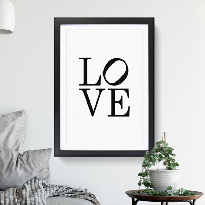 Love Lean - Picture Frame Typography
