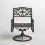 Chaise d'extérieur pivotante Claremont-80846424