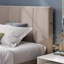 Arley Upholstered Bed frame with Headboard and Smart USB Port-1507059132-1507059131