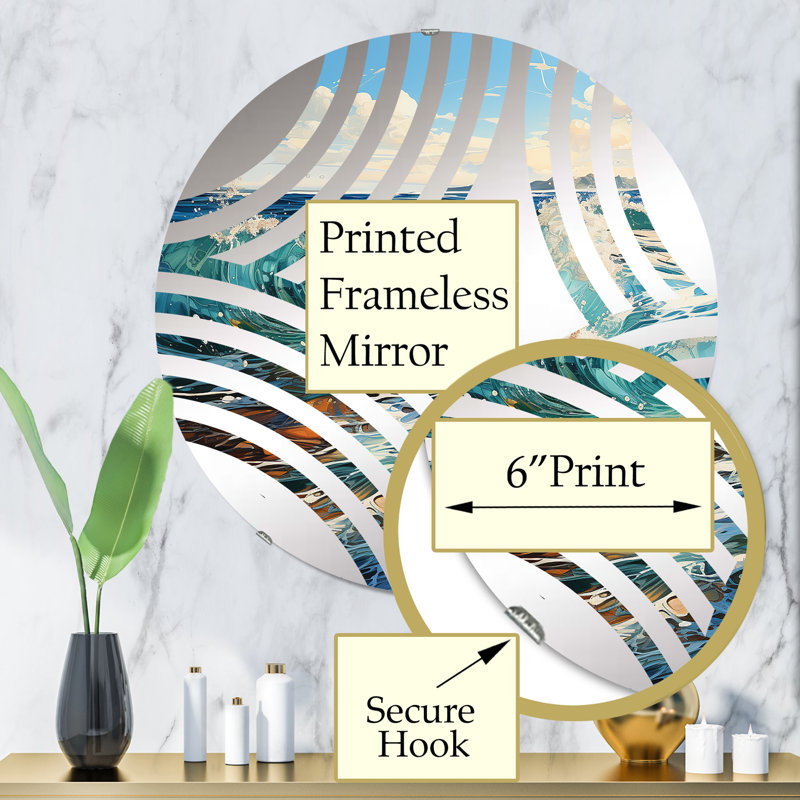 Boycie Circle Mirror, 31.4" x 31.4"