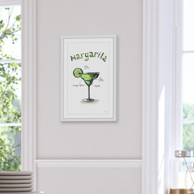 «Margarita Recipe» par Eyre Tarney - reproduction de cadre photo