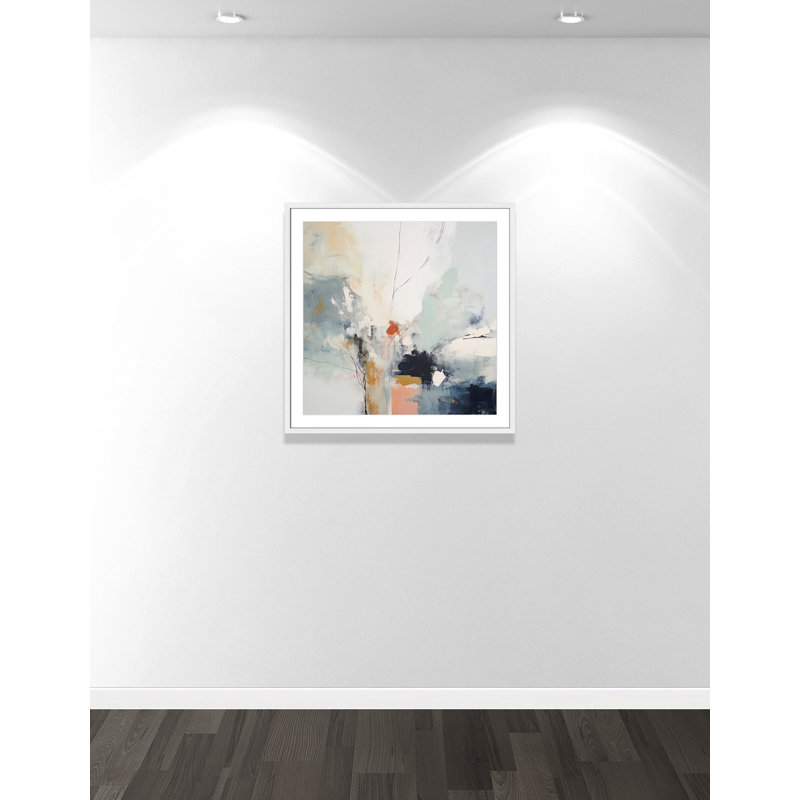 «Ethereal Blue Beats II» par Irena Orlov, Blanc satiné, Imprimé mat, L 32 po x H 32 po