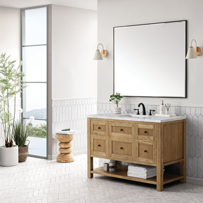 Breckenridge 48" Single Vanity W/FreePower Wireless Charger