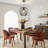 Modern Matte Black Pendant Light, 15.7" Wide, E26 Base