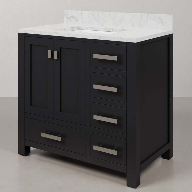 Steve 36'' W Single Vanity, Espresso