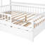 Lit en bois avec lit gigogne simple-55122031