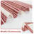 Kitchen Curtains Striped Tier Linen Short Curtains Pinstripe Cafe Curtains-453071185-453071187