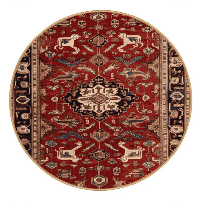 Tapis brun lavable à la machine