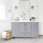 Rangement pour salle de bain 60 po sans comptoir ni lavabo-481915283
