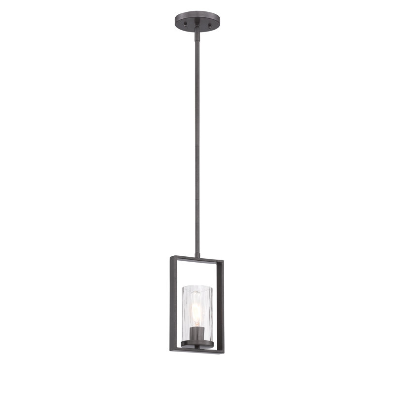 Kuhle 1 - Light Charcoal Single Pendant