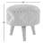Caruthers Solid Wood Accent Stool