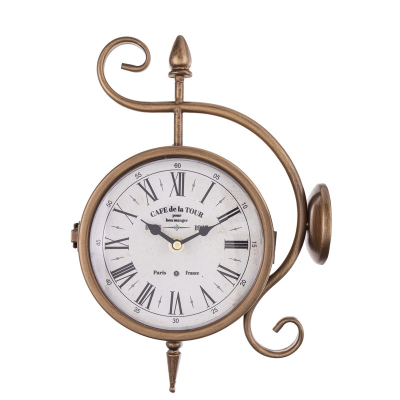 Alysin Metal Wall Clock
