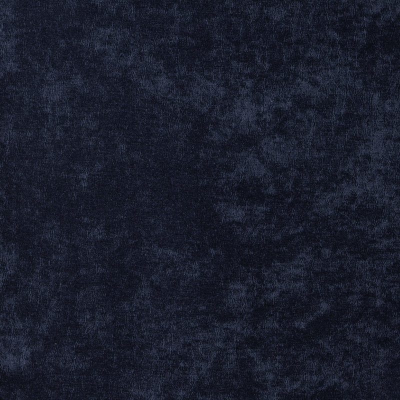Padma Semi Sheer Curtain Single Panel, Navy