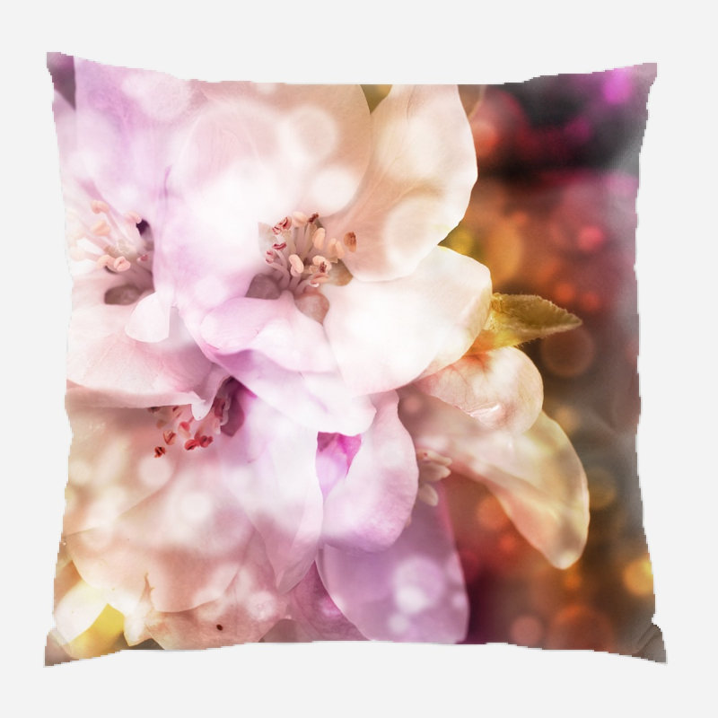 Housse et insert de coussin extérieur Shawnta, Microsuède, Intérieur
