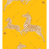Zebras Animal Print Vinyl Wallpaper Roll