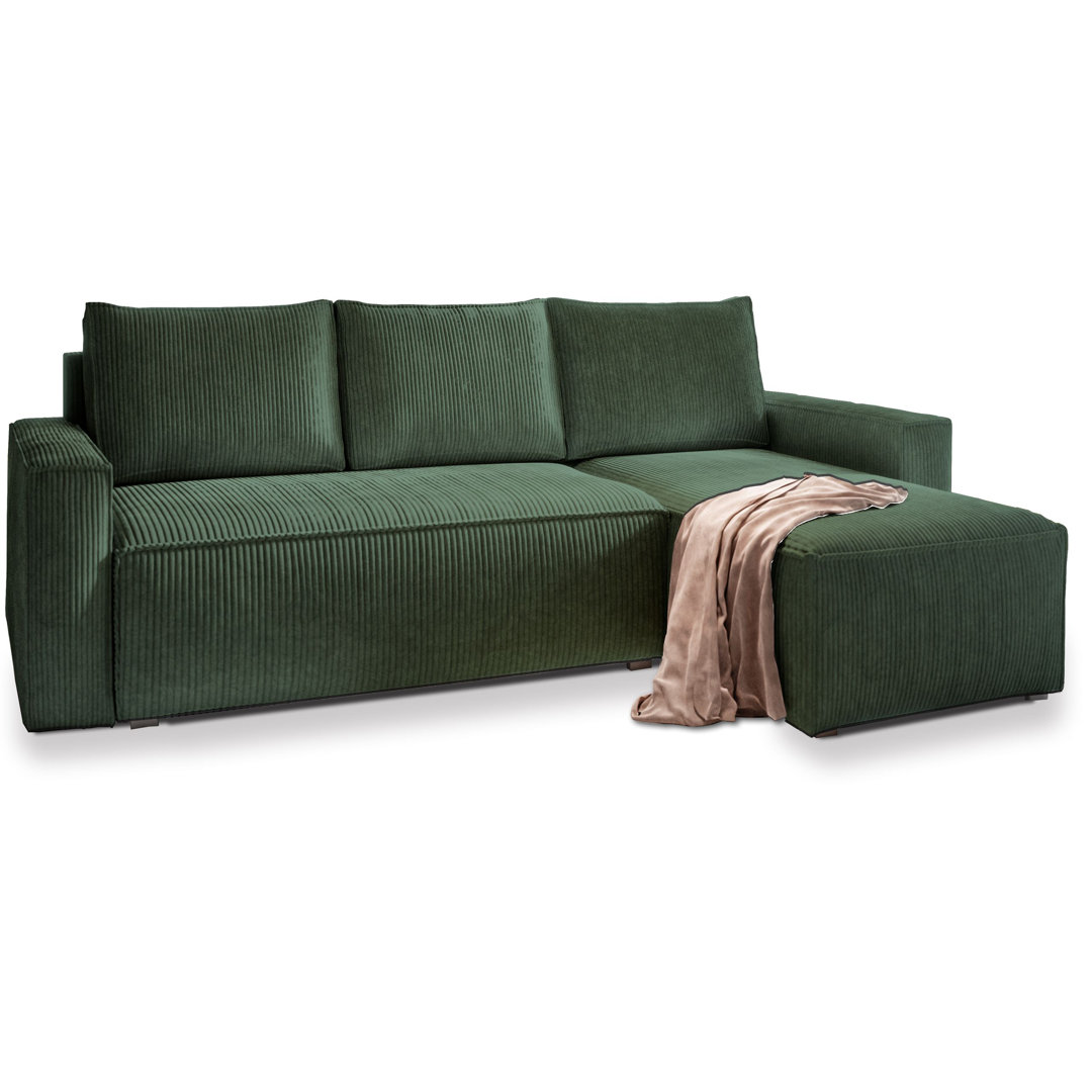 Ecksofa Shanett mit Bettfunktion