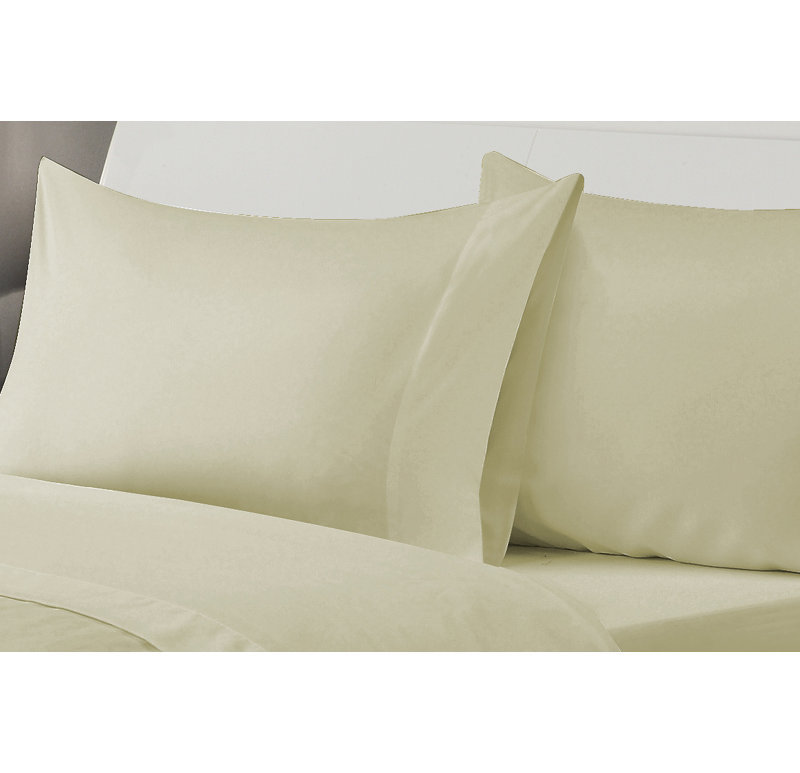 Billie-J Microfiber Sheet Set, Full, Tan