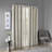Printed Heathered Blackout Grommet Top Curtain Panel-102559855-111860575