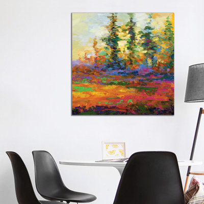 Afternoon Impressions 1 Piece Wrapped Canvas Painting