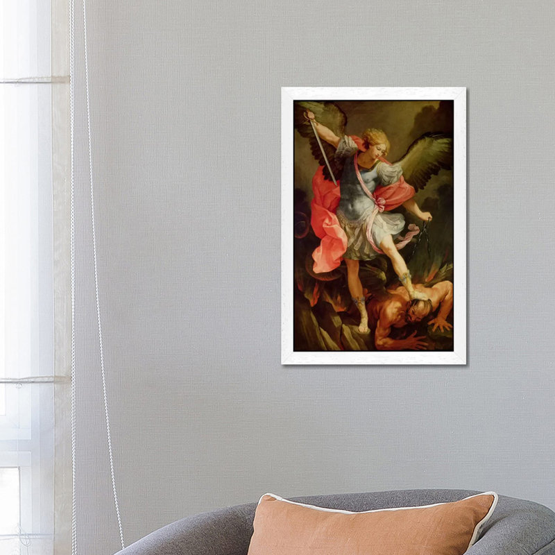 1 Piece Wall Art on Canvas, 20.32 cm H x 30.48 cm W, White Framed Canvas