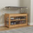 7 Pair Shoe Storage Bench