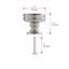 1 3/8" Diameter Round Knob-27708820