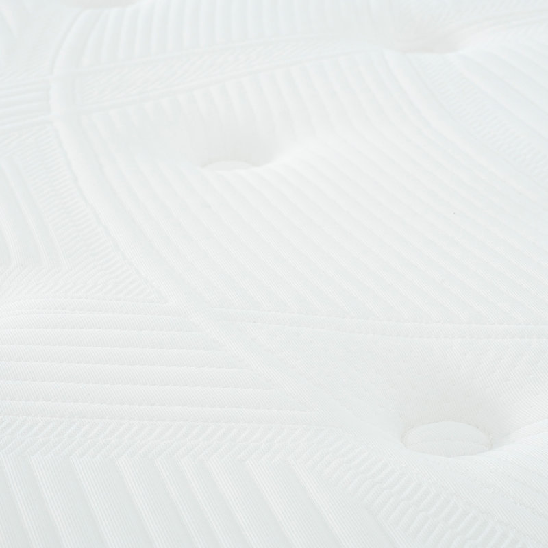 Très grand lit Matelas dans une boîte - mousse viscoélastique imprégnée de gel, ressorts ensachés, relief, sensation de refroidissement, housse, installation facile, barrière en rayonne, mousse enroulée pour système de ressorts