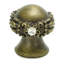 Poignée ronde Cache Principessa au fini laiton antique-117646549