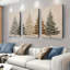 3 Piece Wrapped Canvas Painting