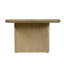 Table basse rectangulaire en bois l 42 po Soleil, chêne blond-2000502348