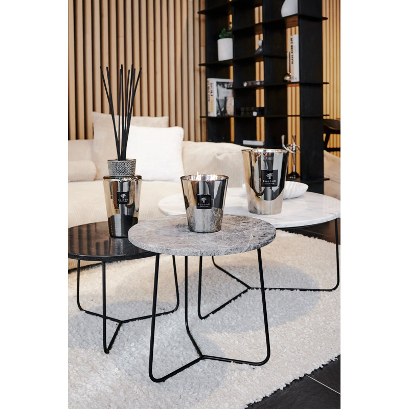 Les Exclusives Platinum, 13.8" H x 9.36" W x 9.36" D