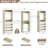 Seward Closet System With 8 Drawers, 4 Hanging Rods-1300547875