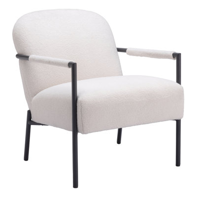 Chaise d'appoint Chicago ivoire