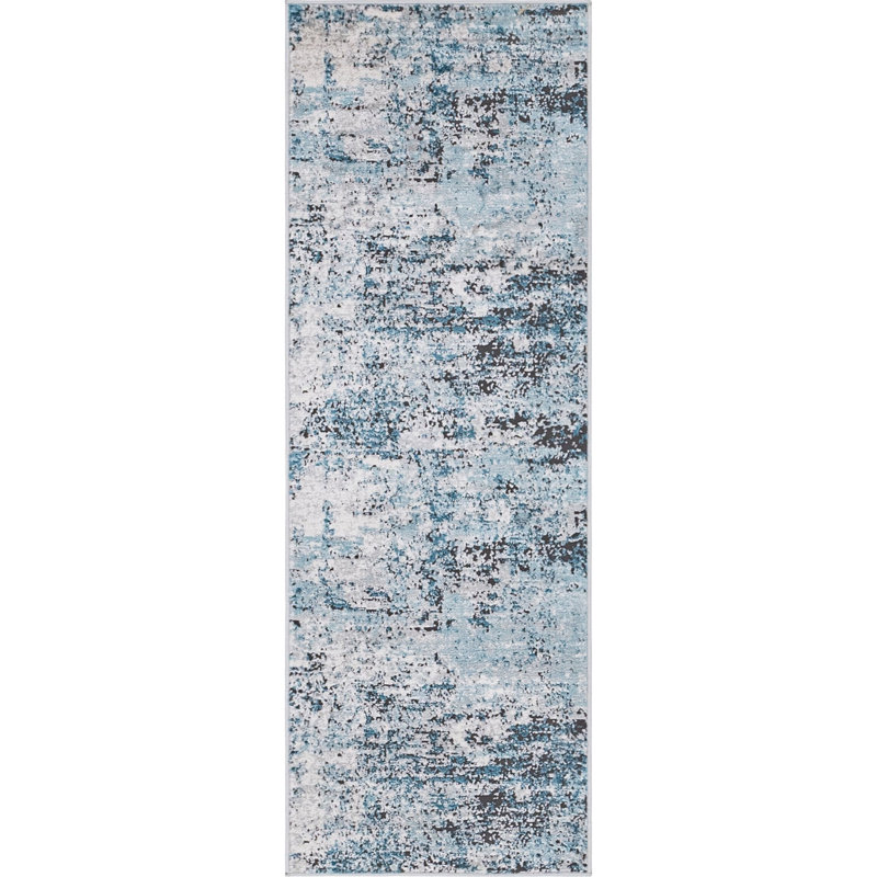 Abstract Indoor Rug, Runner 2'2" x 6'