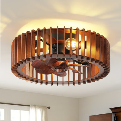 Phokas 20" Ceiling Fan With Lights And Remote Control