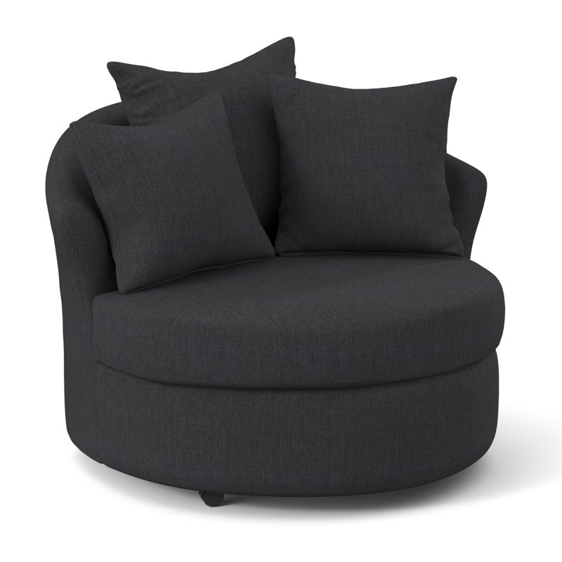 Fauteuil demi-tonneau Alsup, Oie grise Jennings