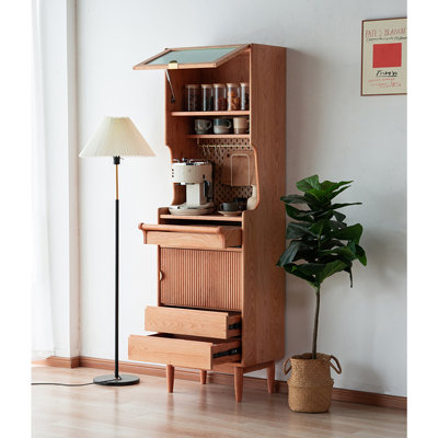 Narrow Wall-Mounted Accent Cabinet