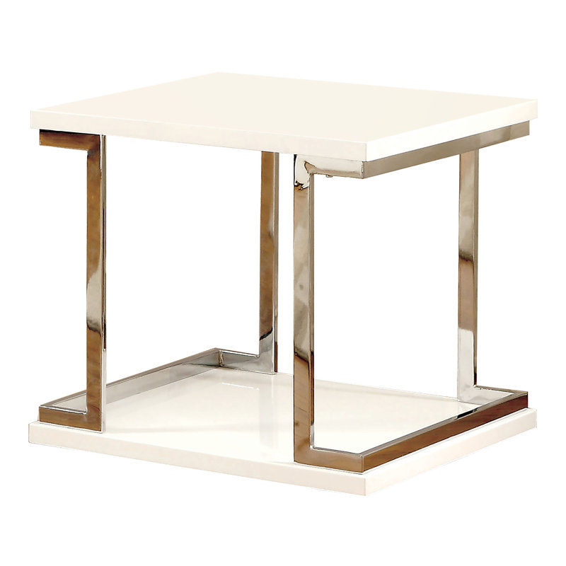 Table de bout avec rangement Aaizah